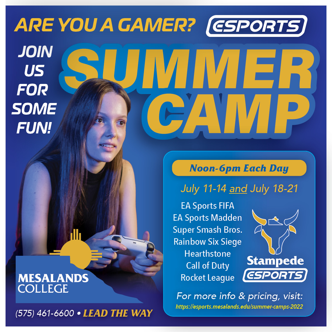 Summer Camps 2022 Mesalands Esports